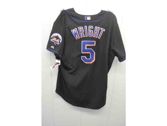 Authentic New York Mets David Wright Jersey - Black