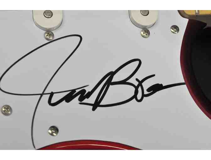 Autographed James Brown Electric Guitar