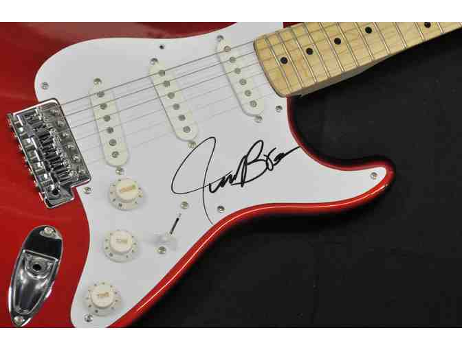 Autographed James Brown Electric Guitar