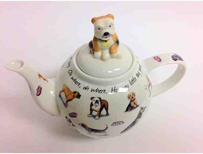 Adorabull Bulldog China Tea Pot