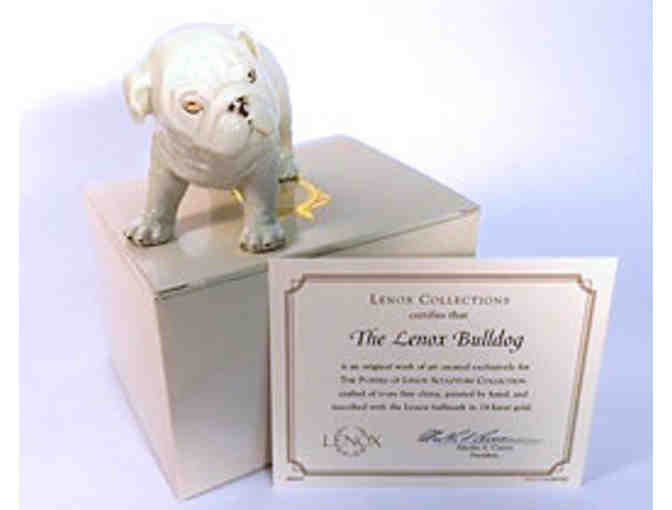 Authentic Lenox Fine China Classic Puppy Bulldog - retired