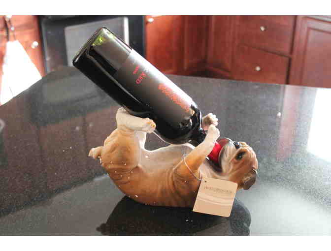 Best Bulldog Wine set including Bulldog wine glasses!