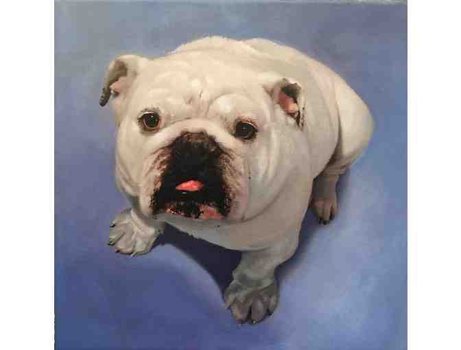AMAZING Custom Oil on Canvas Painting of YOUR Dog  11x18