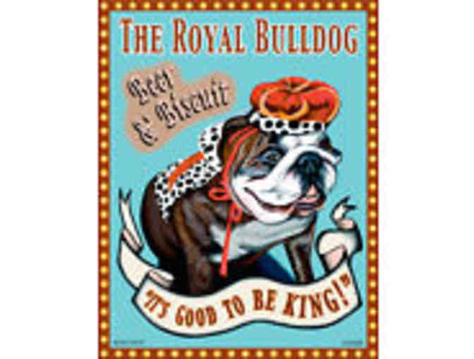 English Bulldog 'The Royal Bulldog' 8x10 Print