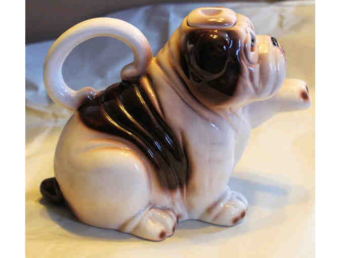 English Bulldog Teapot
