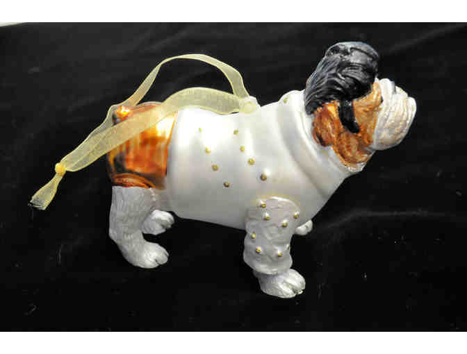 Elvis Bulldog Christmas Ornament