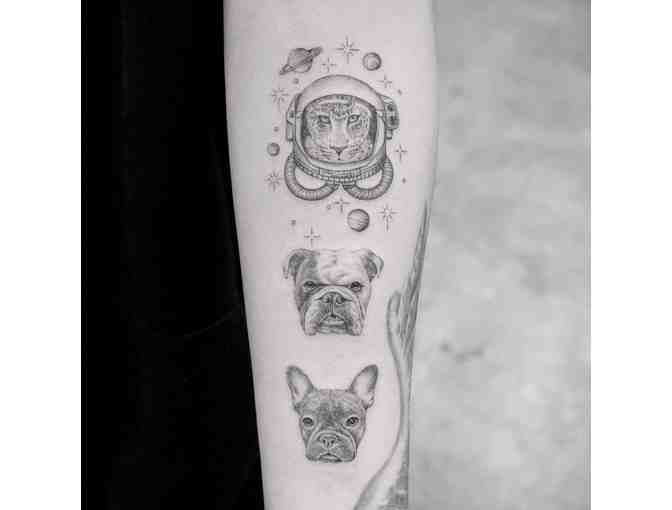 Mr. K Dog Portrait Tattoo