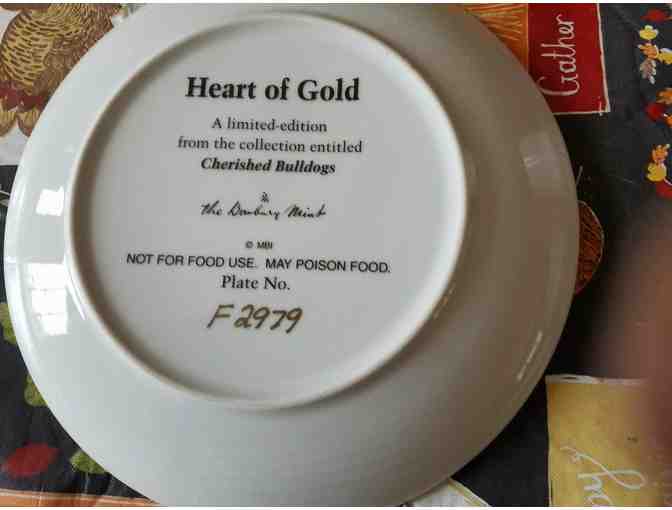 Danbury Mint 'Heart of Gold' Collector Plate