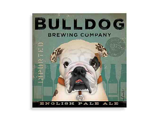 Very Cute Bulldog Brewing Canvas