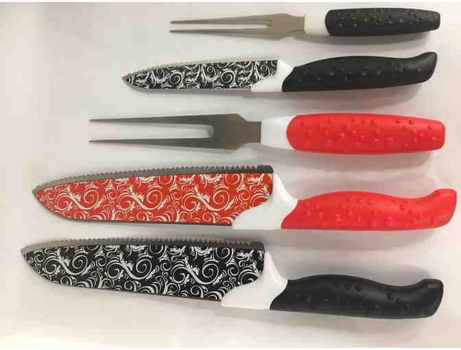 5 piece decorator knife collection