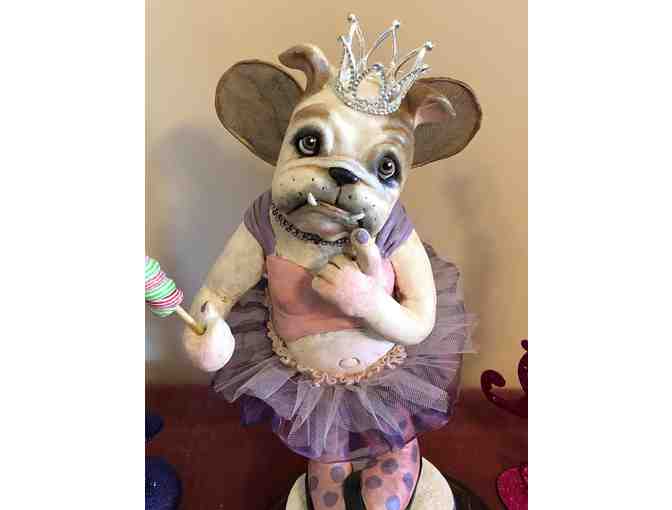 Sugar Plum Bulldog Fairy  Figurine