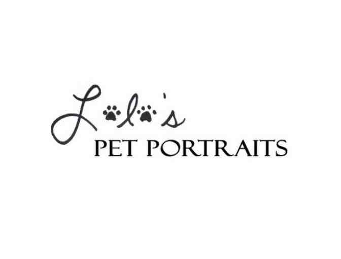 Custom Portrait of your pet by Lala's Pet Portraits- SIGNED BY ICE T AND COCO!