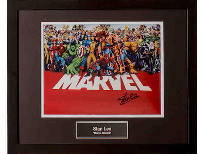 Spiderman Animation Cell signed by STAN LEE