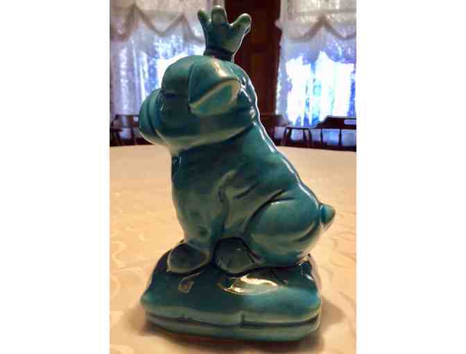Ceramic Blue King Bulldog