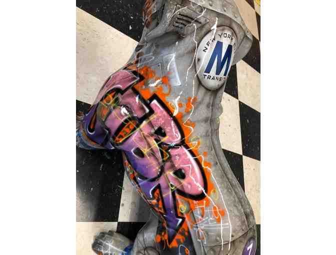 NYC Subway Bulldog Sculpture from Nub Grafix