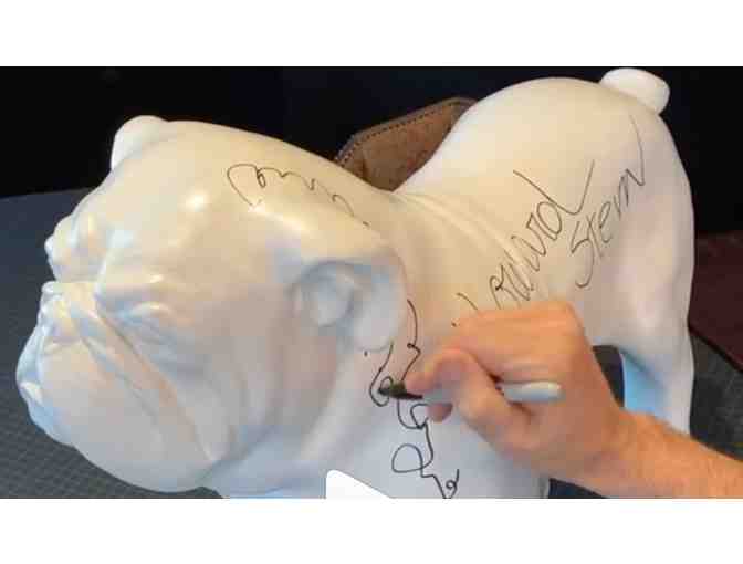 A HOWARD STERN signed bulldog statue - NEW for 2019!