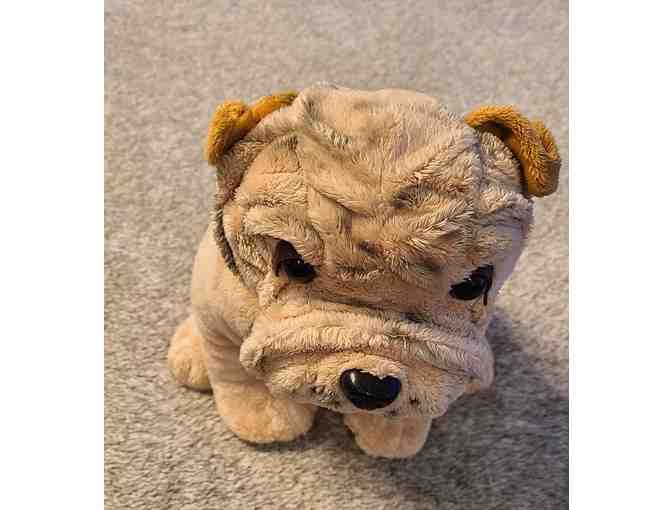 Plush Bulldog with Wrinkles!
