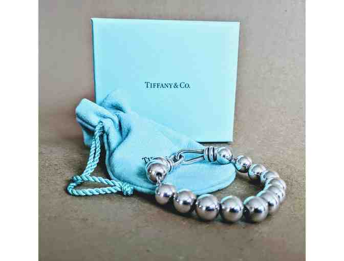 Tiffany & Co. Sterling Silver knot bead bracelet by Paloma Picasso