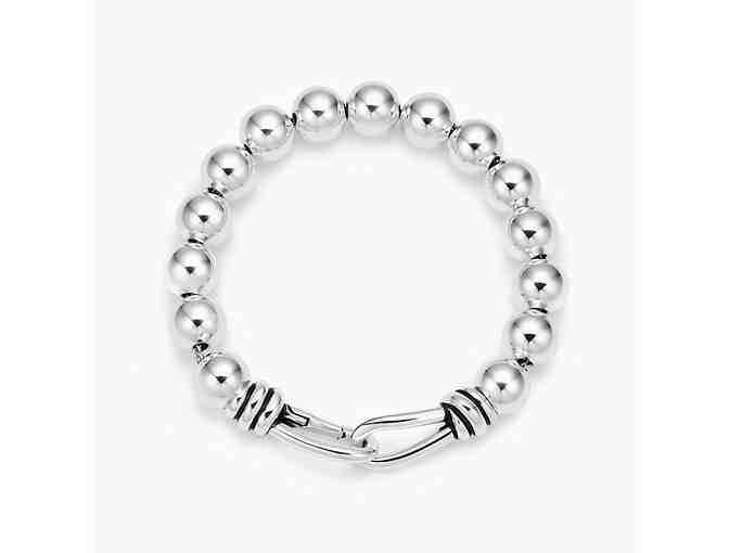 Tiffany & Co. Sterling Silver knot bead bracelet by Paloma Picasso