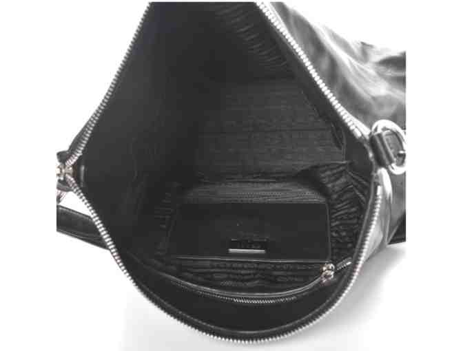 #1G Prada Soft Calf Side Zip Hobo Bag 1 RAFFLE TICKET