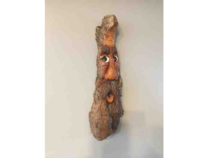 Spirit Wood Carving - darker tones