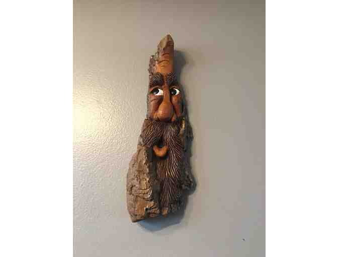 Spirit Wood Carving - darker tones