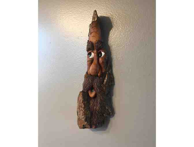 Spirit Wood Carving - darker tones