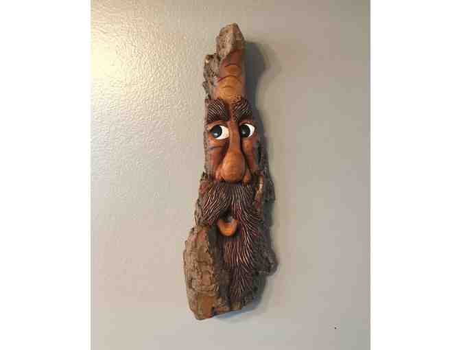 Spirit Wood Carving - darker tones