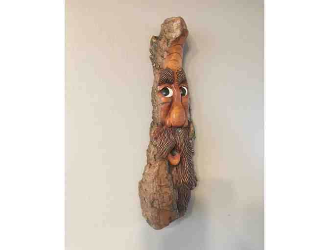 Spirit Wood Carving - darker tones