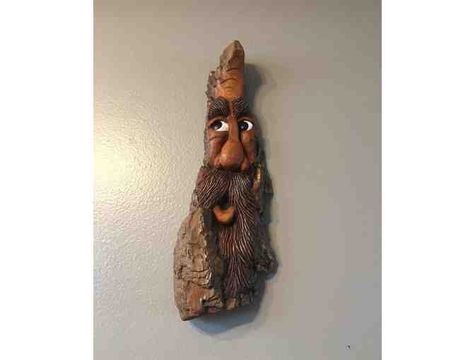 Spirit Wood Carving - darker tones