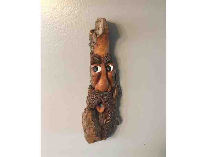 Spirit Wood Carving - darker tones