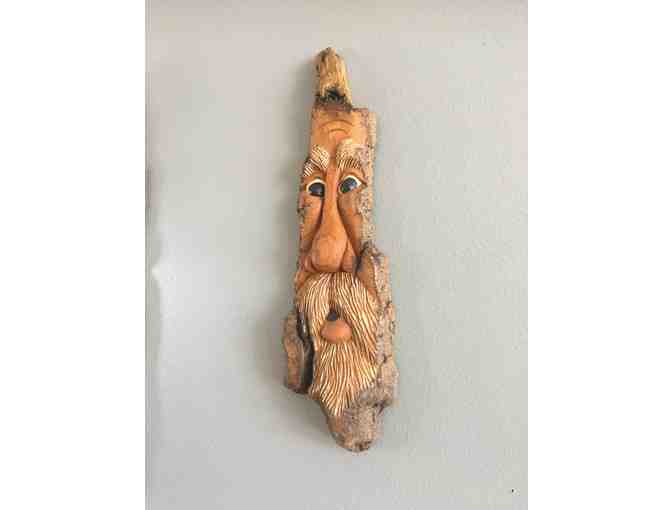 Spirit Wood Carving - Light Tones