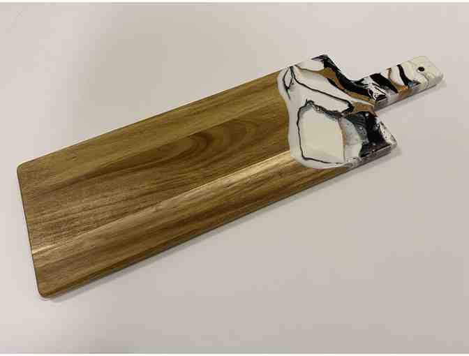 Maple Serving Board with Resin Pour