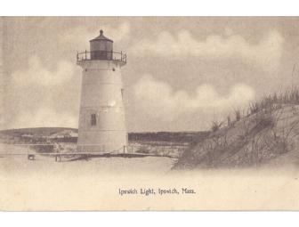 Antique Massachusetts Lighthouse postcards - group of 50