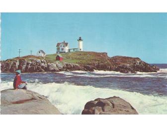 Nubble Lighthouse postcards -- batch of 18