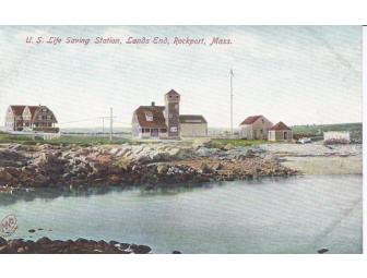 Lot of 6 antique Life Saving Service postcards