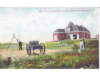 Lot of 6 antique Life Saving Service postcards