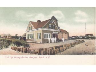 Lot of 6 antique Life Saving Service postcards