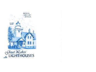 Special lighthouse envelopes, stamps, and cancellations