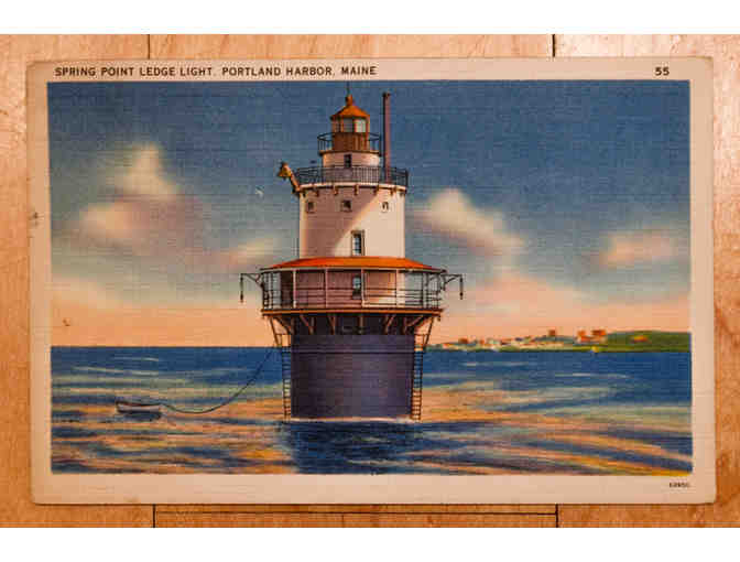 Maine Lighthouse Postcards #2 - Lot of 10