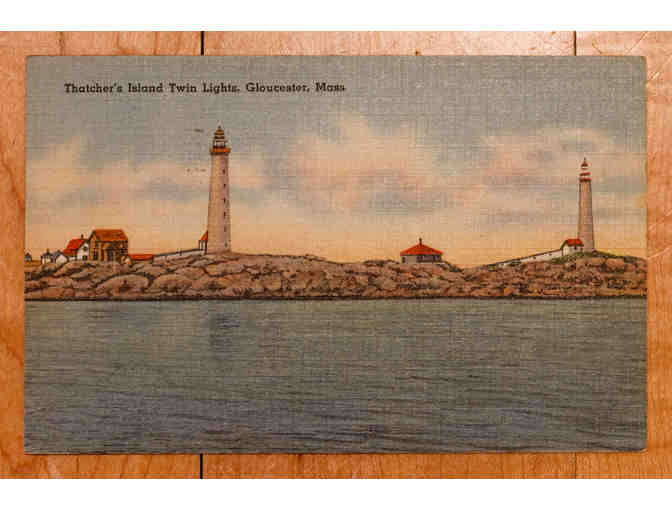 Massachusetts Lighthouse Postcards #2 - Lot of 10