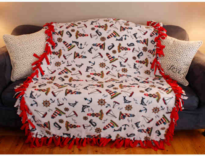 Nautical Fleece Blanket