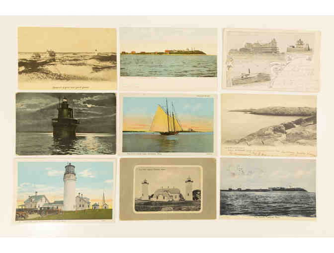 Massachusetts Vintage Postcard Set of 25