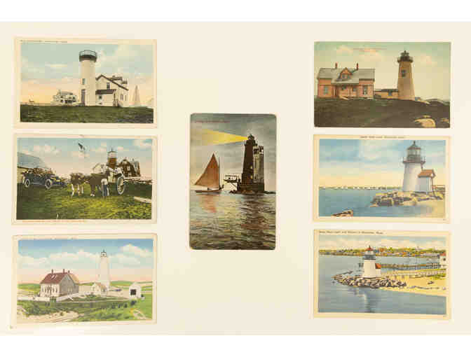 Massachusetts Vintage Postcard Set of 25
