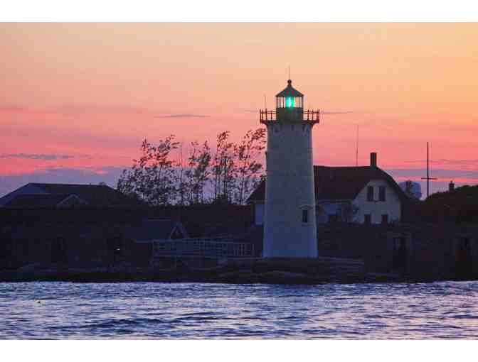 2 Tickets for Portsmouth Harbor Sunset Lighthouse Cruise - June 21, 2024