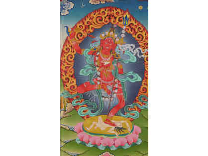 21. Thangka of Tukje Kundrol - Khandro of Tummo