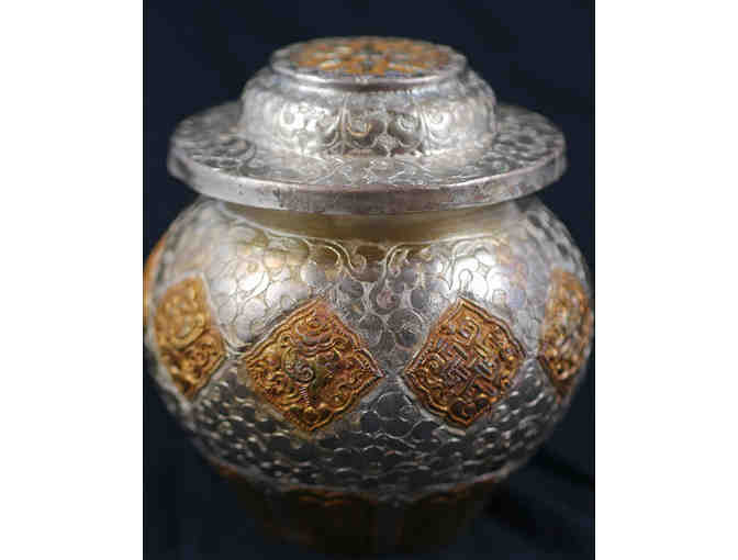 23. Tibetan wealth vase for spiritual and material prosperity - Photo 1