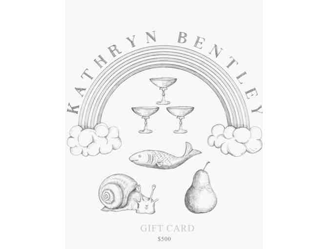 $500 Gift Certificate for Kathryn Bentley Jewelry