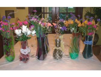 Israeli Folding, Reusable Flower Vases