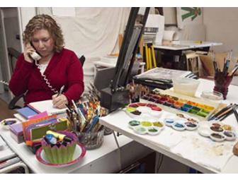 Visit Artist Andrea Strongwater's Studio in NYC